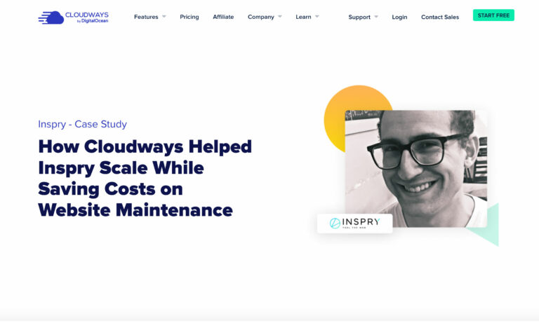 Inspry Featured on Cloudways